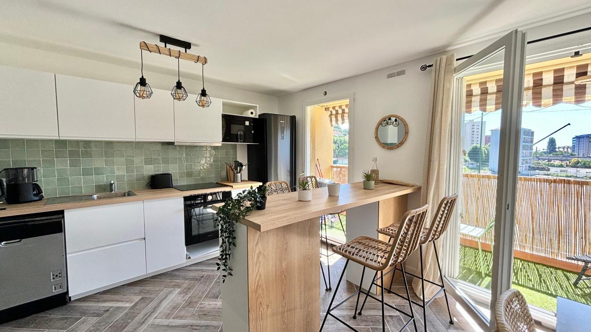 Modern & Cosy 3 Bedrooms Train Tramway 니스 외부 사진